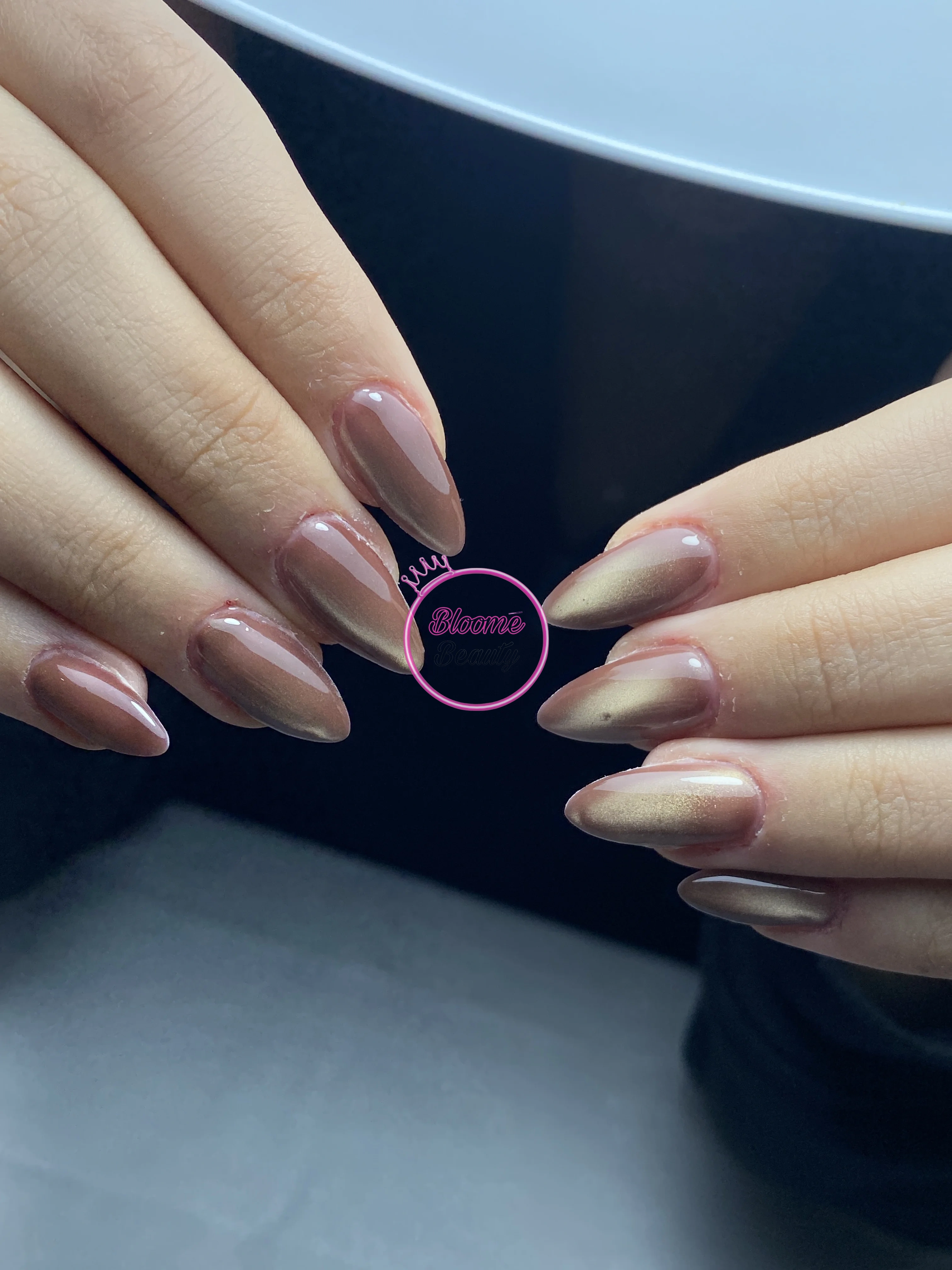 Cat eye nail art - Protez Tırnak - Bloome Beauty Club Bloome Beauty Club Eryaman