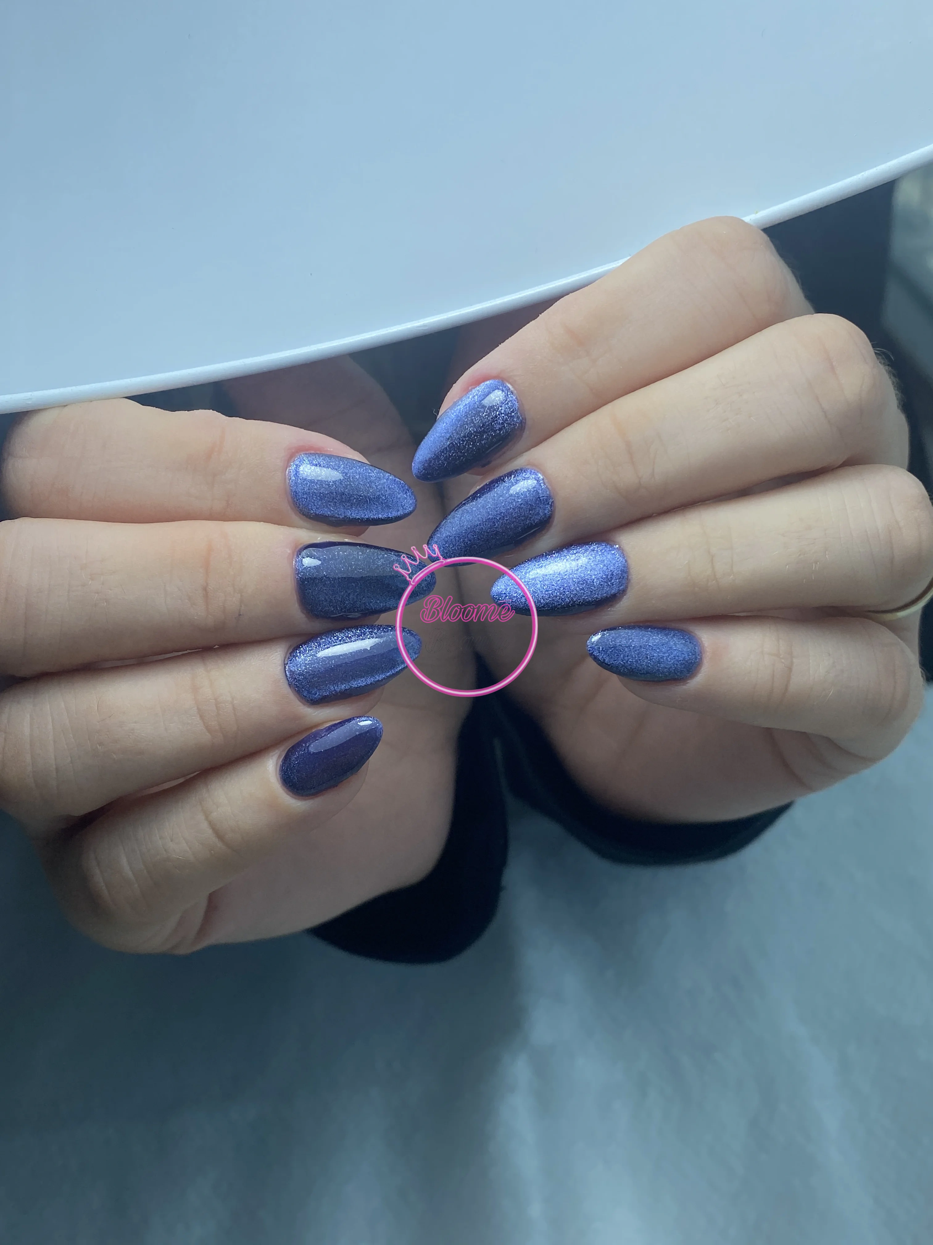 Cat eye nail art - Protez Tırnak - Bloome Beauty Club Bloome Beauty Club Eryaman