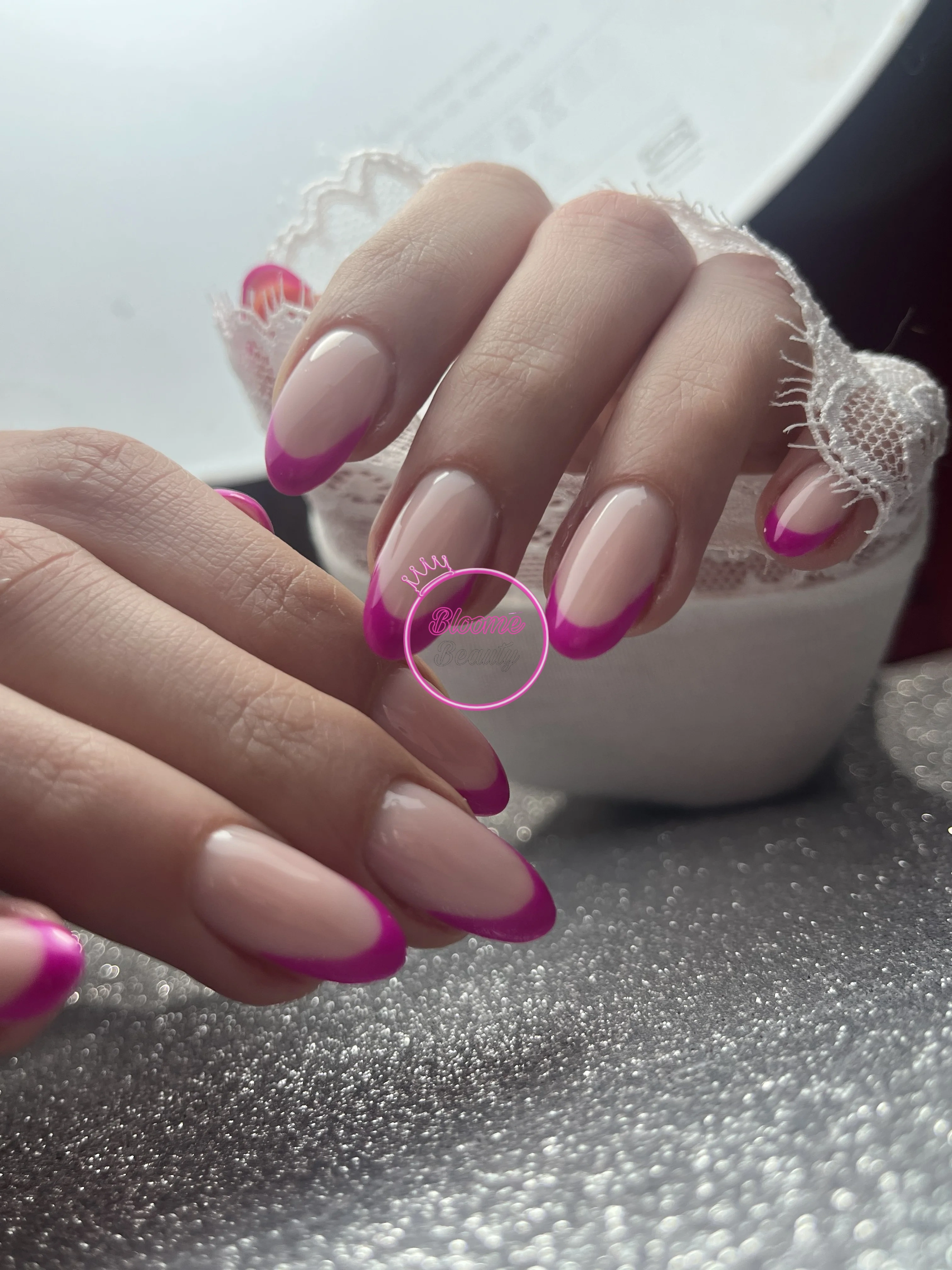 Fuşya french - Kalıcı Oje - Bloome Beauty Club Bloome Beauty Club Tunalı