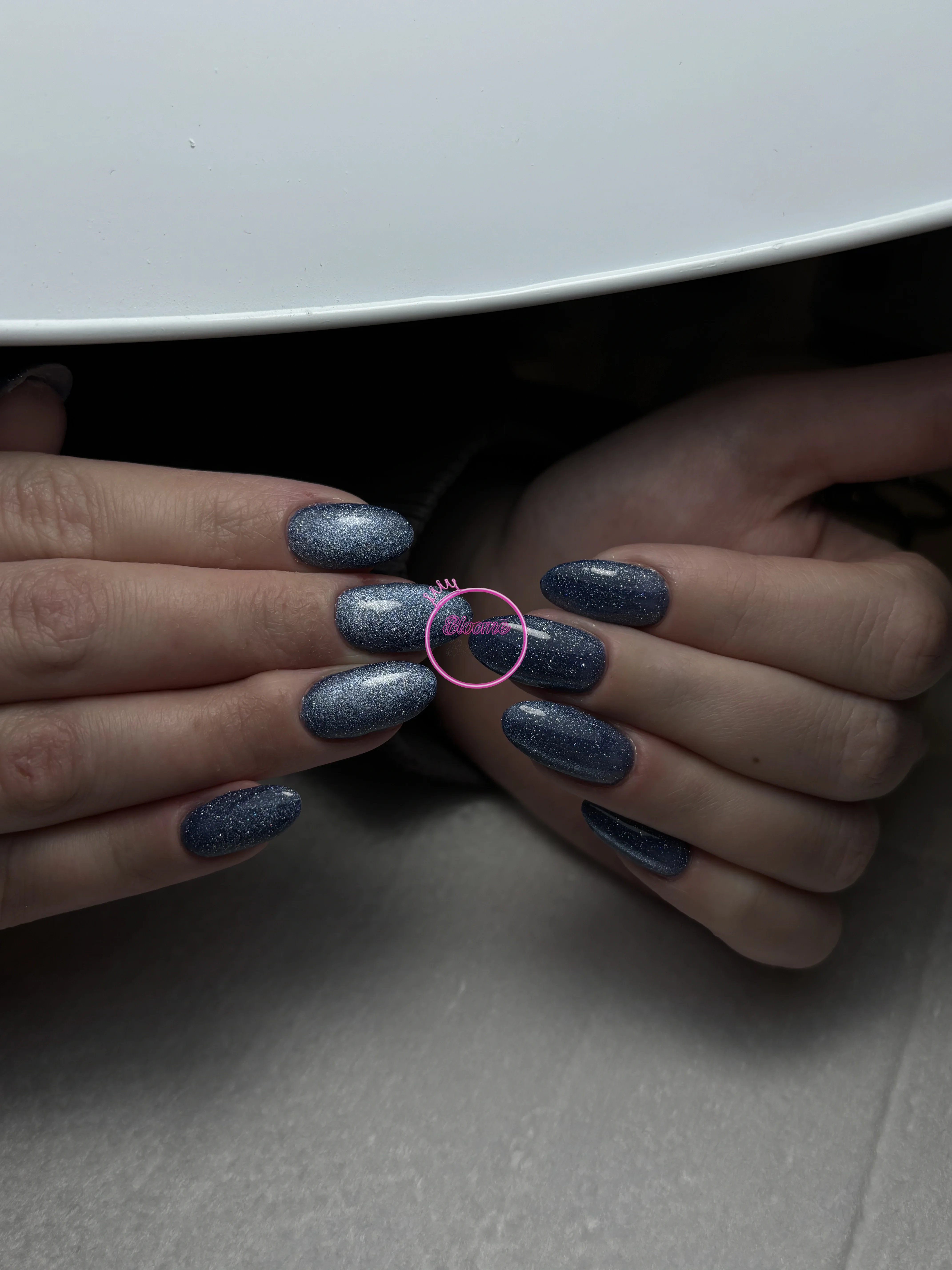 mavi cat eye - Kalıcı Oje - Bloome Beauty Club Bloome Beauty Club Çayyolu