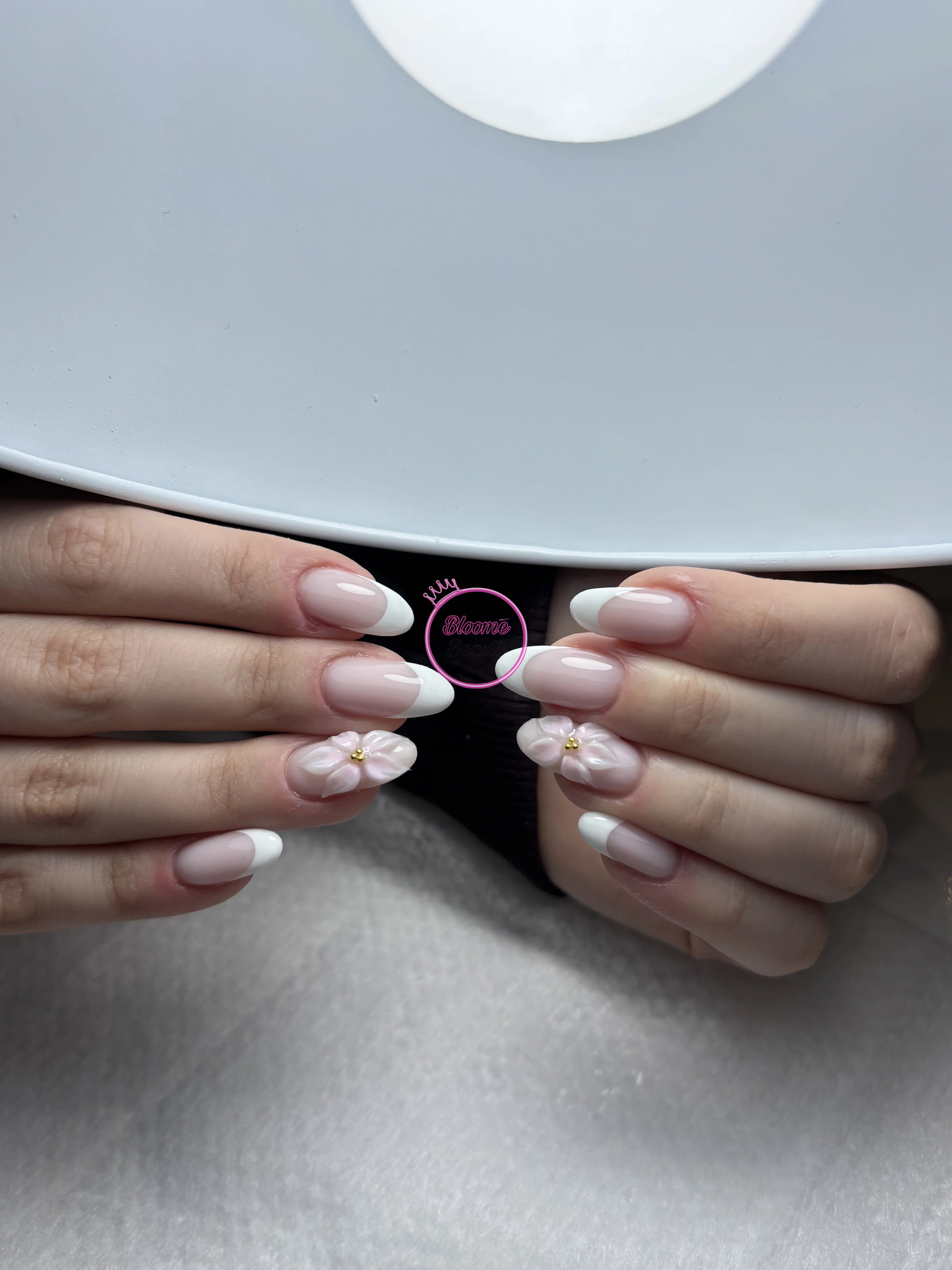 french 3D çiçek - Protez Tırnak - Bloome Beauty Club Bloome Beauty Club Çayyolu