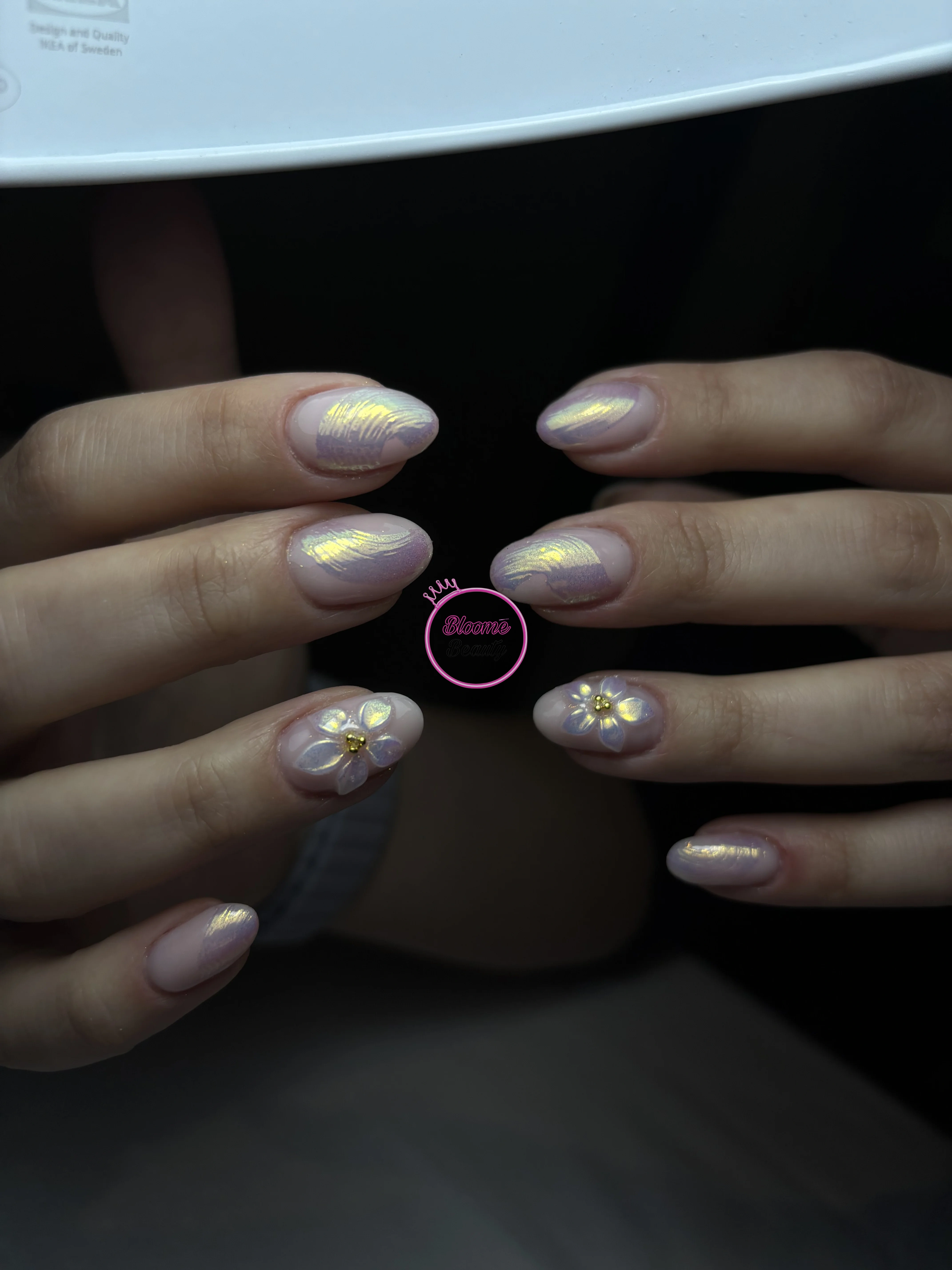 dragon çizim 3D çiçek - Kalıcı Oje - Bloome Beauty Club Bloome Beauty Club Çayyolu