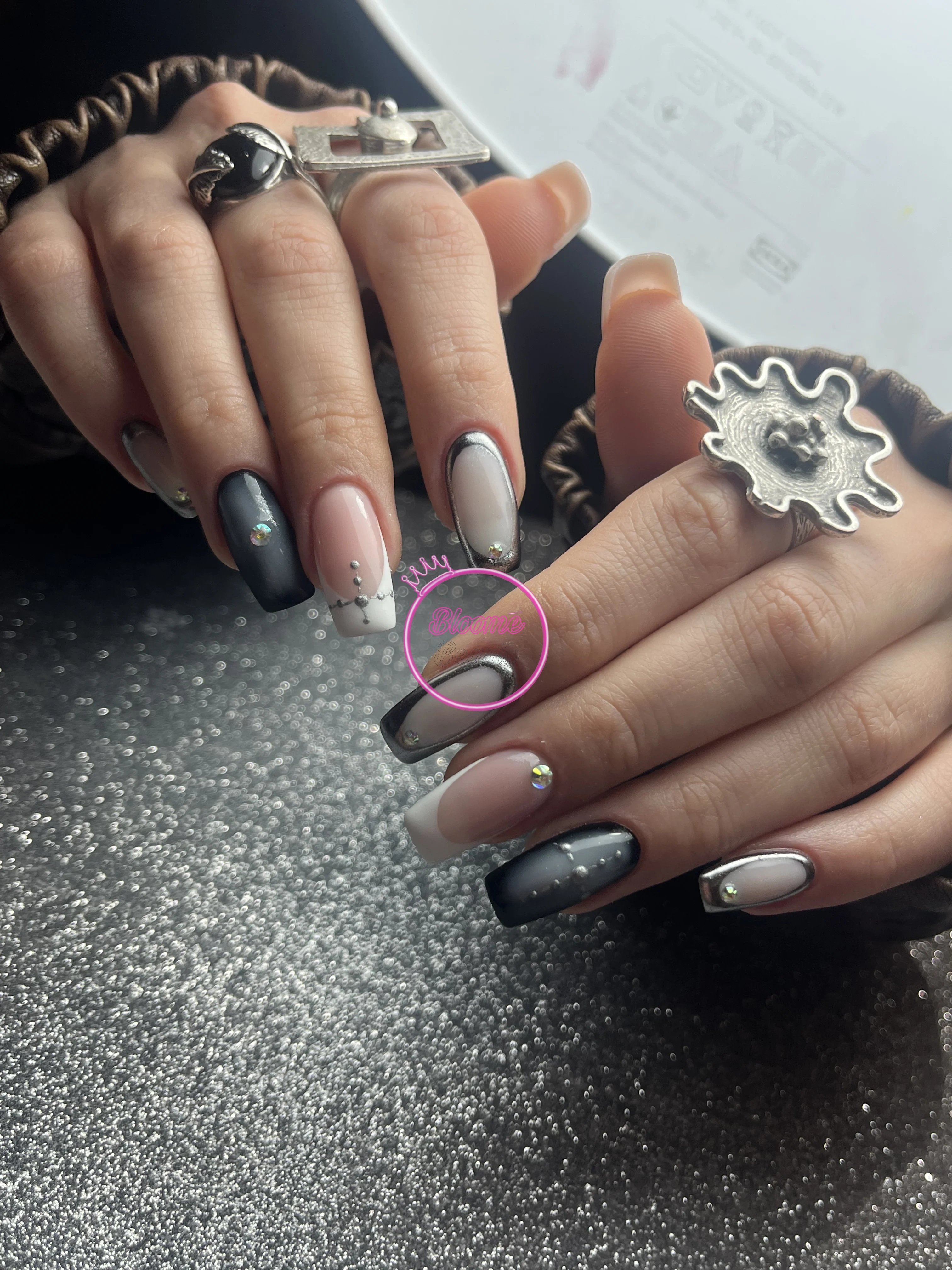Şablon protez gotik - Protez Tırnak - Bloome Beauty Club Bloome Beauty Club Tunalı