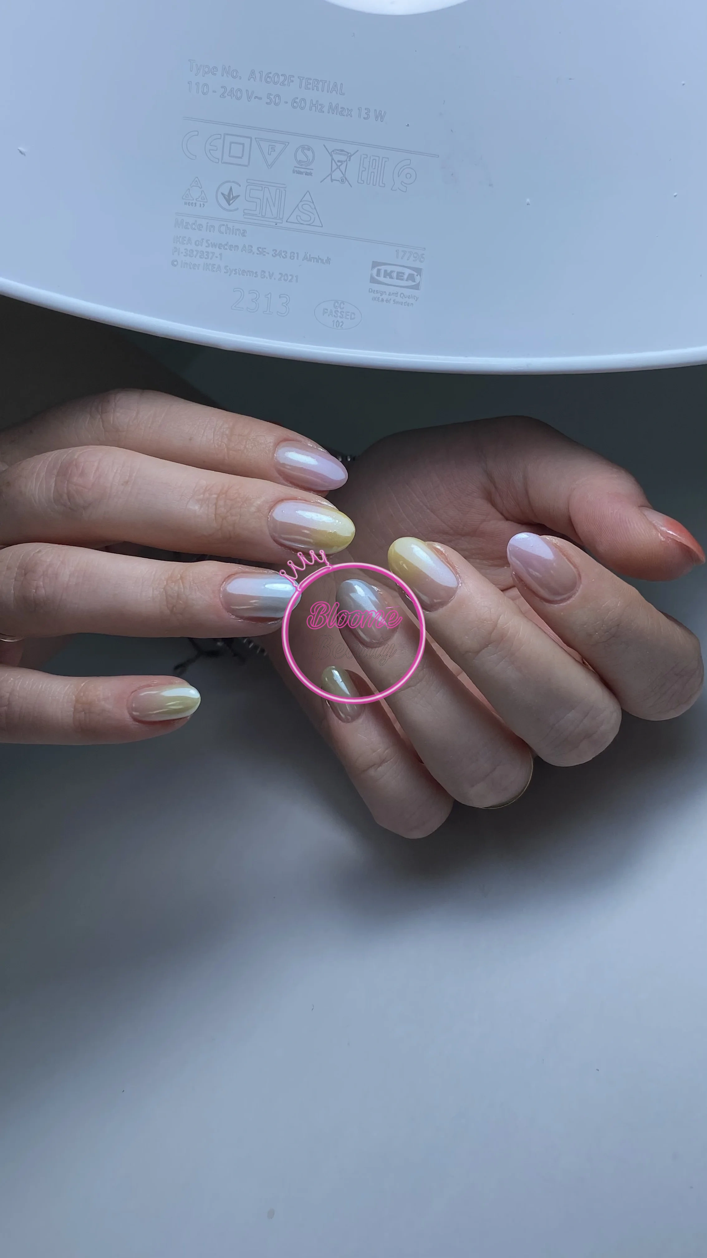 renkli ombre inci tozu - Kalıcı Oje - Bloome Beauty Club Bloome Beauty Club YDA Center